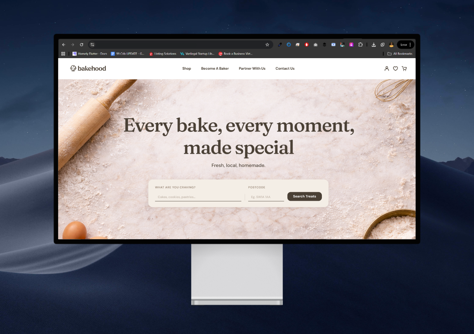 Bakehood UK Website